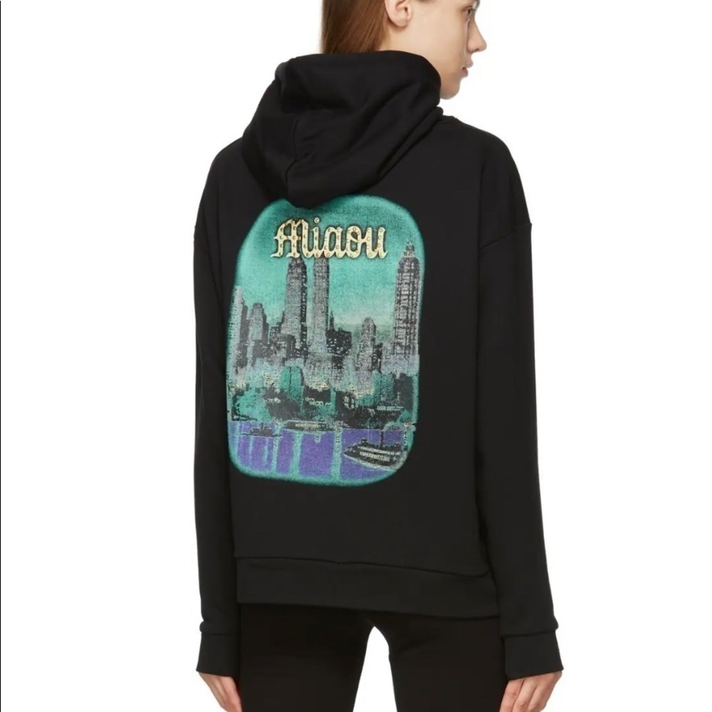 Miaou skyscraper pricing hoodie NWT